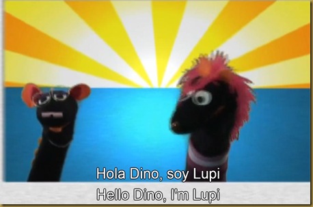 Speekee dino and Lupi