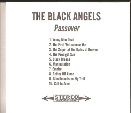 the black angels-passover insert
