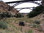 Under the Eagle Canyon Bridges