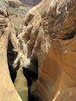 Narrows in unnamed canyon