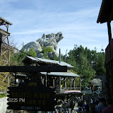That neato bear rock in Californa Adventure.