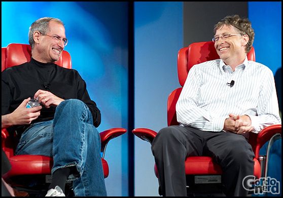 stevejobs billgates Gordo nerd responde Danosse