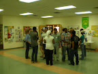 Icebreakers at the August Orientation Dinner