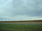 Wind farm in Northern Indiana