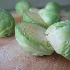 Parisian Breakfast: Quiche with Brussels Sprouts, Shallots, and Dill
