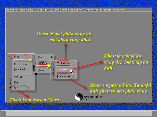 norton ghost 9 removal tool