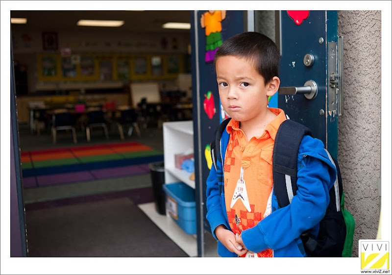 viviZ | first day of kindergarten