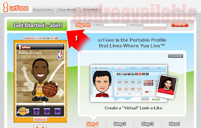 langkah membuat avatar, cara mudah membuat avatar, cara klik avatar, fooz avatar, fooz membuat avatar