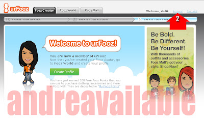 cara membuat avatar sendiri, registrasi avatar,langkah membuat avatar, cara mudah membuat avatar, cara klik avatar, fooz avatar, fooz membuat avatar