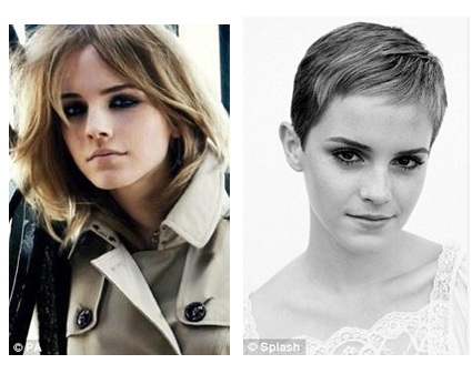 emma watson haircut. Emma Watson, haircut