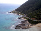 The Great Ocean Road, seen from above (well, a very small part of it)