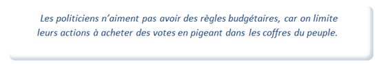 Démocraties - règles budgétaires -1