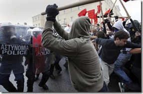 Grecs en rogne