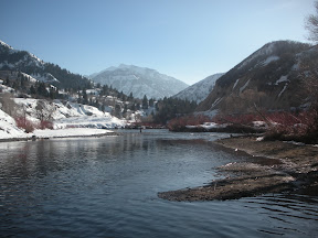 Winter Fly Fishing Solitude Winter Provo River