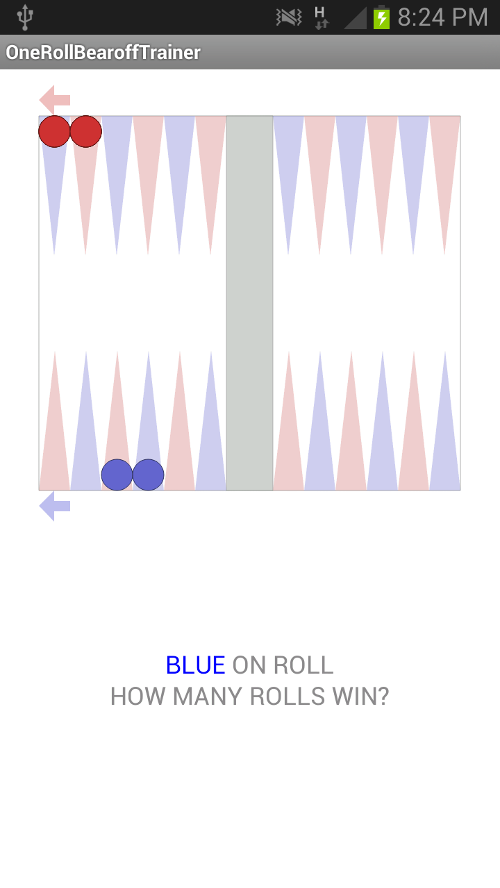 Android application Last Roll for Backgammon screenshort
