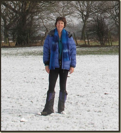 Sue - in a field in North Cheshire