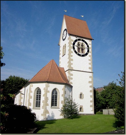 The noisy church at Knonau
