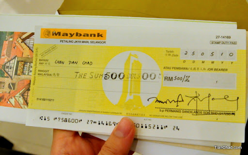 Cash Or Cheque