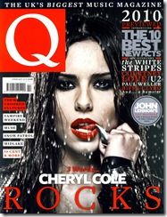 Cover Girl Cheryl Cole pictures from Q Magazine