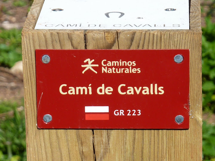 Postes Cami Cavalls y GR 223 en Menorca
