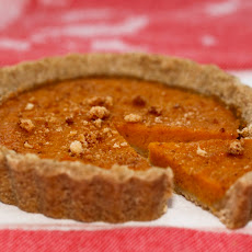 Roasted Butternut Squash And Amaretti Tart With Brown Butter Sage Crust