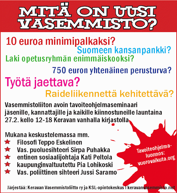 Mitä on uusi vasemmisto?