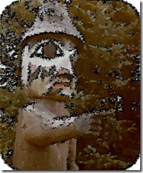 totem crayon couleur