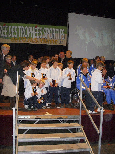 Soir&eacute;e des Troph&eacute;es Sportifs de l'OMS de Vienne - Moins de 9 saison 2009-2010  le 19 11 2010