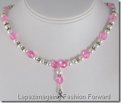Breast Cancer necklace