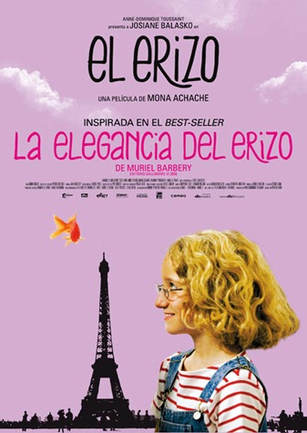 el-erizo-cartel la elegancia del erizo