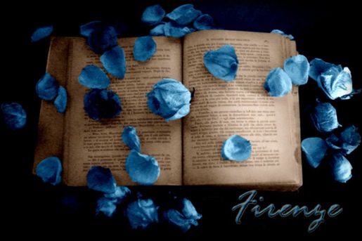 libro y flores