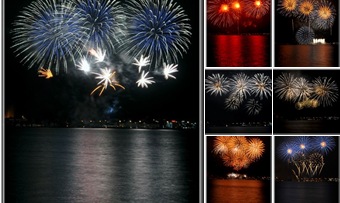 View Ha Noi fireworks 30-4