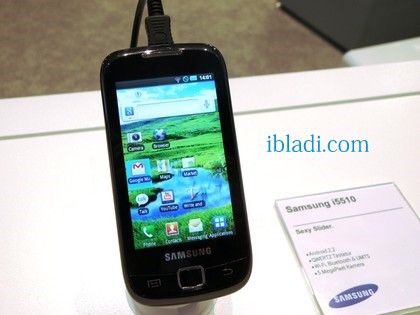 Samsung Galaxy i5510 Android 2.2 Samsung Galaxy i5510 Android 2.2