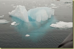 Iceberg with underwater element