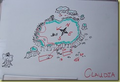 Claudia Dive Map