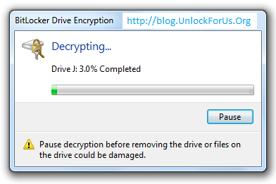 DecryptingtheDrive