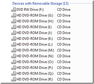 How to delete Virtual CD/DVD ROM Drive from My Computer - Unlock For Us