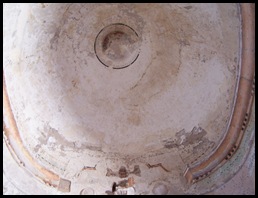 dome ceiling in sanctuary of mission