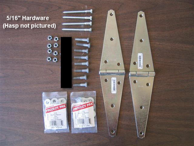 Folding Workbench - Hardware