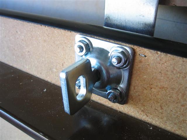 Folding Workbench - Hasp