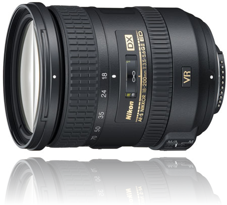 Nikon 18-200mm f/3.5-5.6G AF-S ED VR II Telephoto Zoom Lens