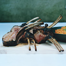 Black Barbecue Pork Chops with Thumbelina Carrots