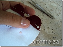 artemelza - vaca de feltro artemelza - vaca de feltro