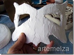 artemelza - como fazer papel mache