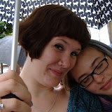 It's raining. Linn is pumped. Alexi is drained. It's raining. Linn is pumped. Alexi is drained.