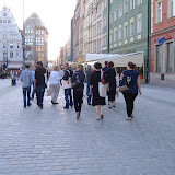 All walking space.  Besides the occasional bike, or emergency vehicle, I don't think I saw a single car in the square.
