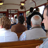 On one of the Wroclaw trams