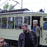 Getting out of the tour tram