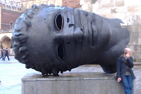 Massive head.