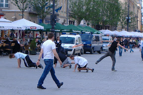 Krakow breakdancers